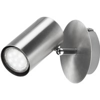 Led Wandstrahler fainas Silber, Spot schwenkbar, Breite 11cm von MEINEWUNSCHLEUCHTE