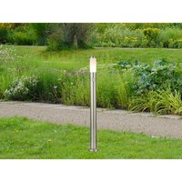 LED Wegeleuchte aus Edelstahl Silber mit Bewegungsmelder, Höhe 110cm LED Wegeleuchte aus Edelstahl Silber mit Bewegungsmelder, Höhe 110cm von MEINEWUNSCHLEUCHTE