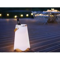 Meinewunschleuchte - led Akku Bodenlampe calloon mit rgb, Bluetooth Lautsprecher & Weinkühler 50cm von MEINEWUNSCHLEUCHTE
