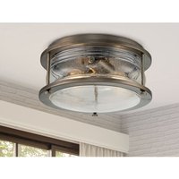 Meinewunschleuchte - led Industrial Deckenleuchte für Innen & Außen, Bronze Ø30,5cm Meinewunschleuchte - led Industrial Deckenleuchte für Innen & Außen, Bronze Ø30,5cm von MEINEWUNSCHLEUCHTE
