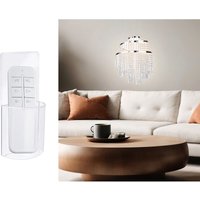 Meinewunschleuchte - led Kronleuchter mit Acryl Kristallbehang und Fernbedienung ø 38cm Meinewunschleuchte - led Kronleuchter mit Acryl Kristallbehang und Fernbedienung ø 38cm von MEINEWUNSCHLEUCHTE