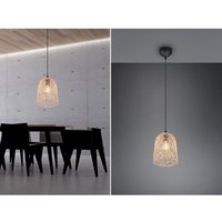 Led Pendelleuchte Rattan Geflecht Natur im Boho Stil ø 19cm Led Pendelleuchte Rattan Geflecht Natur im Boho Stil ø 19cm von MEINEWUNSCHLEUCHTE