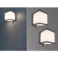 Meinewunschleuchte - led Solar Wandleuchte 2er set mit Bewegungsmelder, 11 x 12,9 cm Meinewunschleuchte - led Solar Wandleuchte 2er set mit Bewegungsmelder, 11 x 12,9 cm von MEINEWUNSCHLEUCHTE