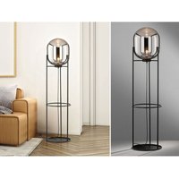 Led Stehlampe Dreibein Tripod mit Rauchglas Glaskugel - Höhe 135cm Led Stehlampe Dreibein Tripod mit Rauchglas Glaskugel - Höhe 135cm von MEINEWUNSCHLEUCHTE