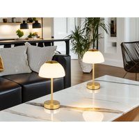 Meinewunschleuchte - 2er Set Dimmbare Akku Tischleuchten per usb aufladbar, Messing Höhe 31cm Meinewunschleuchte - 2er Set Dimmbare Akku Tischleuchten per usb aufladbar, Messing Höhe 31cm von MEINEWUNSCHLEUCHTE