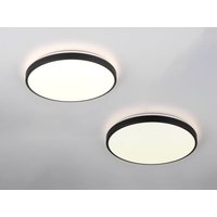 Meinewunschleuchte - 2er set flache led Innen Deckenlampen mit Bewegungsmelder ø 38cm von MEINEWUNSCHLEUCHTE