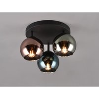 Meinewunschleuchte - Ausgefallene led Deckenleuchte mit bunt verspiegelten Glaskugeln, ø 33cm Meinewunschleuchte - Ausgefallene led Deckenleuchte mit bunt verspiegelten Glaskugeln, ø 33cm von MEINEWUNSCHLEUCHTE