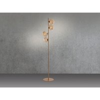 Meinewunschleuchte - Ausgefallene led Stehleuchte Messing - Glaskugeln Amber, Höhe 160cm Meinewunschleuchte - Ausgefallene led Stehleuchte Messing - Glaskugeln Amber, Höhe 160cm von MEINEWUNSCHLEUCHTE