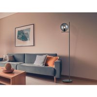 Meinewunschleuchte - Design led Stehleuchte Anthrazit mit Lampenschirm Glaskugel Rauchfarbig, 150cm Meinewunschleuchte - Design led Stehleuchte Anthrazit mit Lampenschirm Glaskugel Rauchfarbig, 150cm von MEINEWUNSCHLEUCHTE