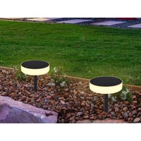 Meinewunschleuchte - Solarleuchten Set mit abnehmbaren Erdspieß, auch zur Wandmontage geeignet Ø15cm Meinewunschleuchte - Solarleuchten Set mit abnehmbaren Erdspieß, auch zur Wandmontage geeignet Ø15cm von MEINEWUNSCHLEUCHTE