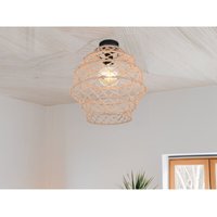 Meinewunschleuchte - led Boho Deckenleuchte mit Lampenschirm geflochten aus Hanfseil, ø 38cm Meinewunschleuchte - led Boho Deckenleuchte mit Lampenschirm geflochten aus Hanfseil, ø 38cm von MEINEWUNSCHLEUCHTE