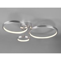 Led Deckenleuchte corna schwenkbar & dimmbar, Silber Breite 71cm von MEINEWUNSCHLEUCHTE