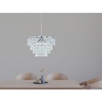 Meinewunschleuchte - led Kronleuchter Silber Chrom mit Kristall Behang aus Acryl ø 42cm Meinewunschleuchte - led Kronleuchter Silber Chrom mit Kristall Behang aus Acryl ø 42cm von MEINEWUNSCHLEUCHTE