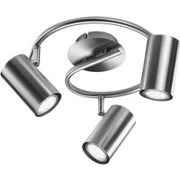 Moderner led Deckenstrahler fainas 3-flammig Silber matt ø 25cm von MEINEWUNSCHLEUCHTE