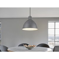 Pendelleuchte TELME mit Betonoptik Metallschirm einflammig, Ø 30cm von MEINEWUNSCHLEUCHTE