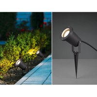 Schwenkbarer led Garten Baumstrahler mit Erdspieß & 5m Anschlusskabel ø 9,2cm Schwenkbarer led Garten Baumstrahler mit Erdspieß & 5m Anschlusskabel ø 9,2cm von Trio Leuchten