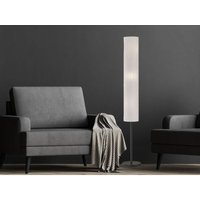 Stehlampe mit LED dimmbar, Leuchtenfuß Schwarz & Leinenschirm Weiß, Höhe 165cm Stehlampe mit LED dimmbar, Leuchtenfuß Schwarz & Leinenschirm Weiß, Höhe 165cm von MEINEWUNSCHLEUCHTE