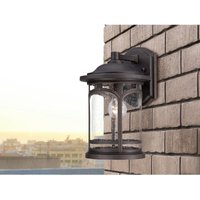 Meinewunschleuchte - Ultra Wetter & Salzluft resistente Außen Laterne, Bronze 28cm von MEINEWUNSCHLEUCHTE