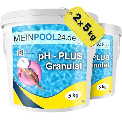10 (2x5kg) kg pH-Heber Granulat für den Pool pH-Plus Granulat INNERHALB VON Deutschland (außer Inseln) von Meinpool24.de