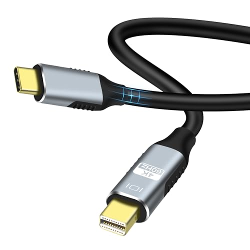 MEIRIYFA USB Typ C auf Mini DisplayPort 4k Monitor Kabel, Thunderbolt 2 USB 3.1 Typ C Stecker auf Mini DP Stecker Ansicht Audio Kabel, nicht Unterstützung Datenübertragung - 1.8M MEIRIYFA USB Typ C auf Mini DisplayPort 4k Monitor Kabel, Thunderbolt 2 USB 3.1 Typ C Stecker auf Mini DP Stecker Ansicht Audio Kabel, nicht Unterstützung Datenübertragung - 1.8M von MEIRIYFA