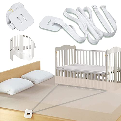 MEISHANG Gurt für Babybett,Beistellbett Befestigung,Beistellbetten-Gurt,Befestigung Beistellbett Boxspringbett von MEISHANG
