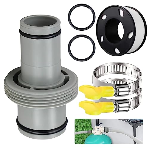 Poolschlauch 38mm Verbinder auf 32mm,Pool SchlauchverbinderPool Anschlussset 38mm,Poolschlauch Verbinder,Pool Schlauchverbinder Verlängerung von MEISHANG