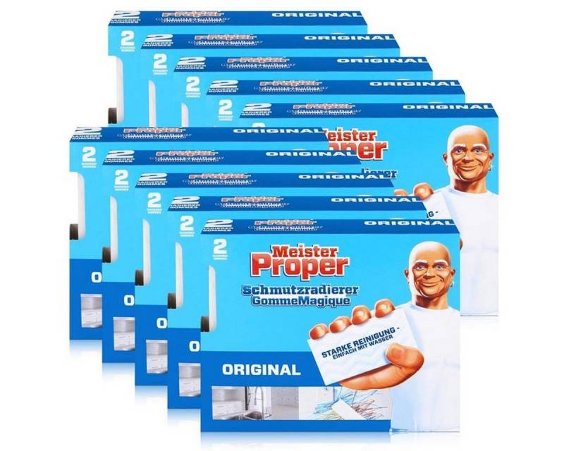 MEISTER PROPER Mr.Proper Express Schmutzradierer 2 Radierer/Paket (10er Pack) Reinigungstücher von MEISTER PROPER