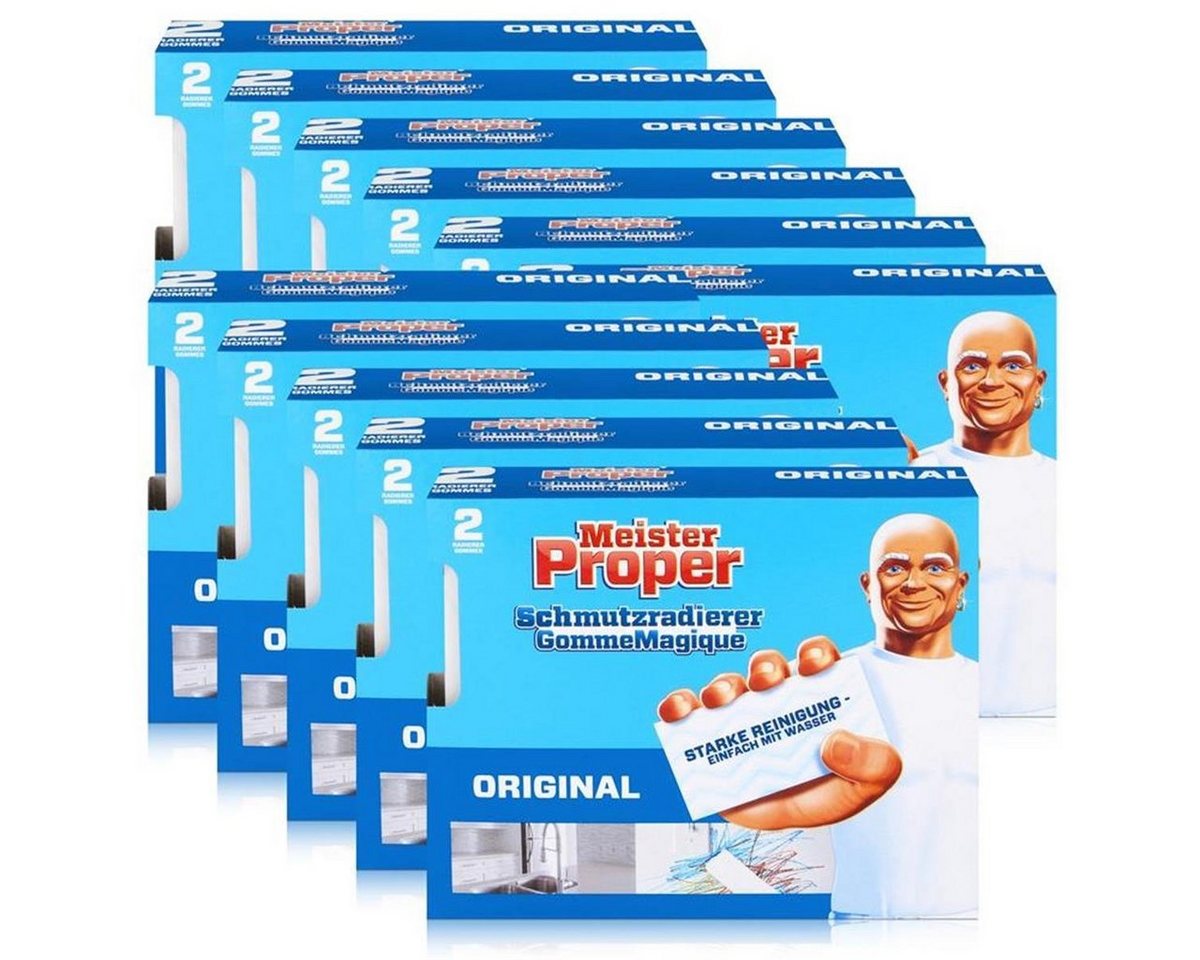 MEISTER PROPER Mr.Proper Express Schmutzradierer 2 Radierer/Paket (11er Pack) Reinigungstücher von MEISTER PROPER