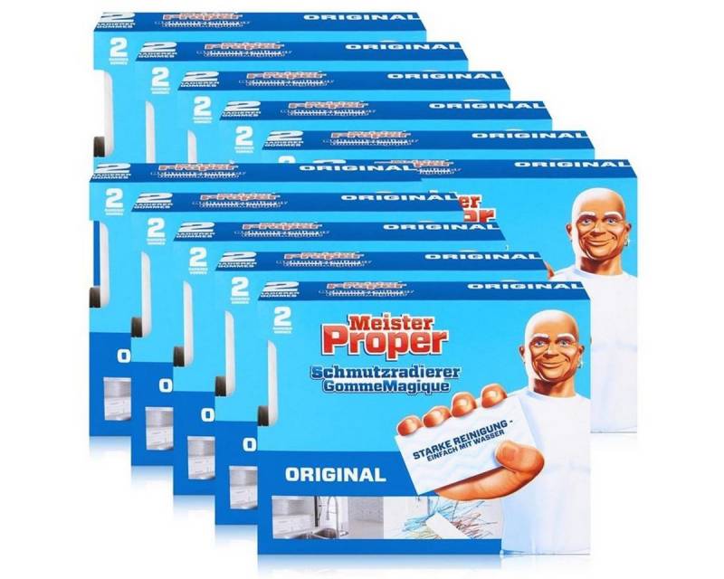 MEISTER PROPER Mr.Proper Express Schmutzradierer 2 Radierer/Paket (11er Pack) Reinigungstücher von MEISTER PROPER
