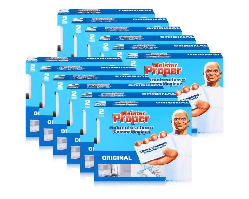 MEISTER PROPER Mr.Proper Express Schmutzradierer 2 Radierer/Paket (12er Pack) Reinigungstücher von MEISTER PROPER