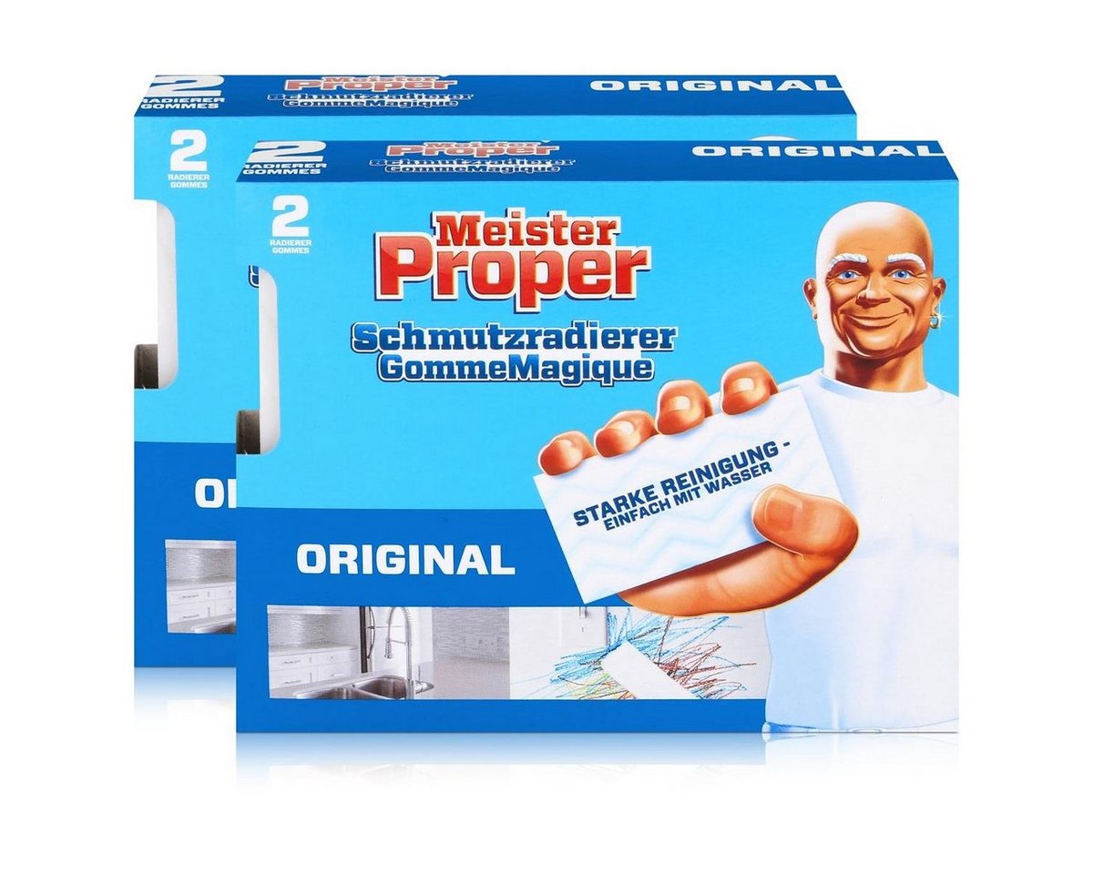 MEISTER PROPER Mr.Proper Express Schmutzradierer 2 Radierer/Paket (2er Pack) Reinigungstücher von MEISTER PROPER