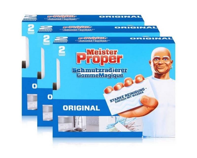 MEISTER PROPER Mr.Proper Express Schmutzradierer 2 Radierer/Paket (3er Pack) Reinigungstücher von MEISTER PROPER