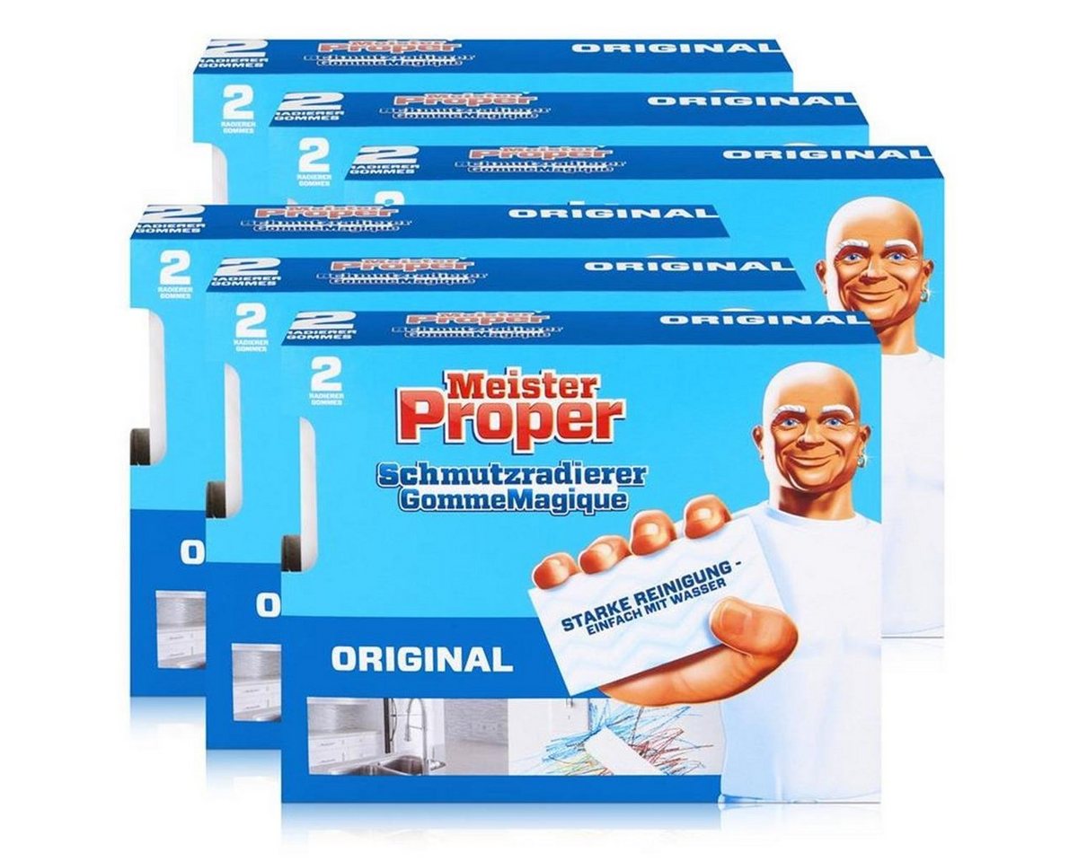MEISTER PROPER Mr.Proper Express Schmutzradierer 2 Radierer/Paket (6er Pack) Reinigungstücher von MEISTER PROPER