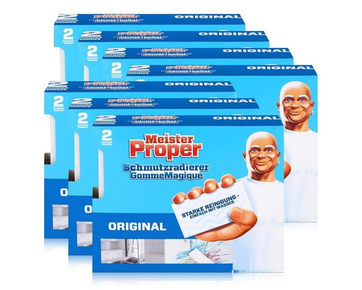 MEISTER PROPER Mr.Proper Express Schmutzradierer 2 Radierer/Paket (7er Pack) Reinigungstücher von MEISTER PROPER