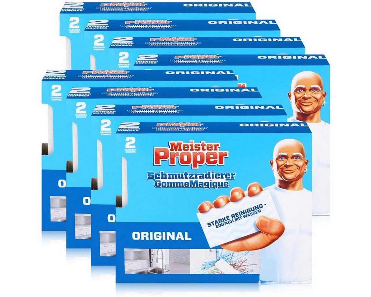 MEISTER PROPER Mr.Proper Express Schmutzradierer 2 Radierer/Paket (8er Pack) Reinigungstücher von MEISTER PROPER