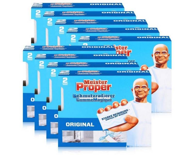 MEISTER PROPER Mr.Proper Express Schmutzradierer 2 Radierer/Paket (9er Pack) Reinigungstücher von MEISTER PROPER