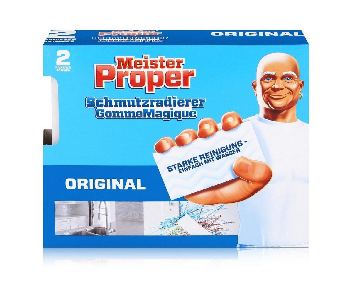 MEISTER PROPER Mr.Proper Express Schmutzradierer 2 Radierer/Paket Reinigungstücher MEISTER PROPER Mr.Proper Express Schmutzradierer 2 Radierer/Paket Reinigungstücher von MEISTER PROPER