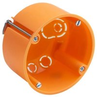 Hohlwanddose Unterputz, 60 mm, orange 25er Pack von MEISTER