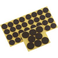 Metafranc WU0645286 Filzgleiter selbstklebend, rund Braun 1 Set von MEISTER