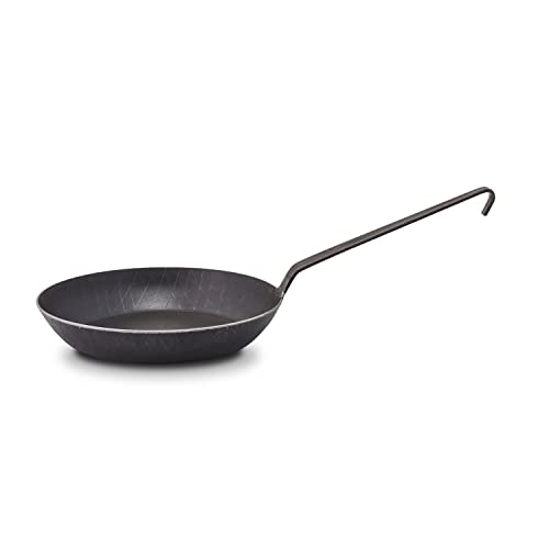 MEISTERKOCH Premium Bratpfanne 24 cm Ø | Made in Germany | Profi-Pfanne aus Schmiedeeisen induktionsgeeignet | zum Kochen auf Herd, Grill, offenem Feuer und im Ofen geeignet von MEISTERKOCH KOCHEN WIE DIE PROFIS
