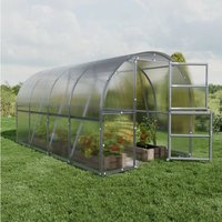 Zertifiziertes Gewächshaus baltic lt 3 x 4 m (12 m²), 6 mm Polycarbonatabdeckung von MEISTRO KODAS