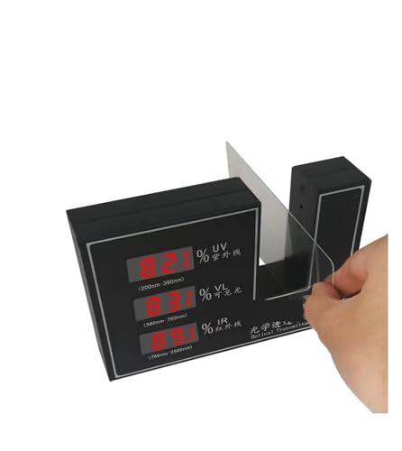 206 3 In1 Solar Film Tester Optische Transmission Meter Transmission Meter Licht Transmission Messrät von MEIVIYA