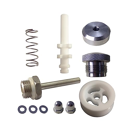 Abfüllmaschine 1Set A03/A02 Manuelle Füllmaschine Teile Fülldüse Kolbenfeder Schraube Paste/Flüssigkeit Verbrauchsmaterialien(10mm) von MEIVIYA