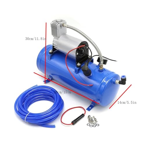 Air Horn Kit 6L Mit 100 Psi 12v Luft Kompressor Air Trumpethorn Kompressor Air Horn Kit 6L Mit 100 Psi 12v Luft Kompressor Air Trumpethorn Kompressor von MEIVIYA