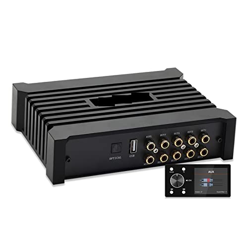 Auto-DSP-Verstärker for RCA-Ausgang Autoradio-Sound-Upgrade ohne Kabel von MEIVIYA