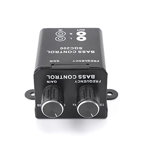 Auto-Regler-Verstärker Automatischer Bass-Subwoofer-Stereo-Equalizer-Controller 4 RCA Auto-Regler-Verstärker Automatischer Bass-Subwoofer-Stereo-Equalizer-Controller 4 RCA von MEIVIYA