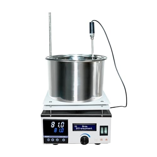 Digitales Labor-Wasserbad Edelstahl Wärme Sammeln Magnet Rührer Labor Wärme-Sammeln Magnet Rührer Wasser Bad Öl Bad Thermostat Heizung(DF-101S) von MEIVIYA