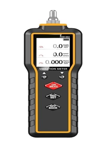 Digitales Vibrationsmessgerät Handheld-Vibrationsmesser Digitales Vibrationsmessrät Vibrationsinstrument SW-65A(SW-65A) von MEIVIYA