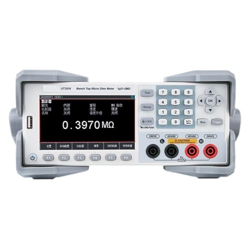 Digitales Widerstandsmessgerät UT3516 Mikro-Ohmmeter, Digitaler Gleichstrom-Widerstandstester, 1U-2M Ohm, Milliohmmeter, Ohmmeter, Mikro-Widerstandstest Digitales Widerstandsmessgerät UT3516 Mikro-Ohmmeter, Digitaler Gleichstrom-Widerstandstester, 1U-2M Ohm, Milliohmmeter, Ohmmeter, Mikro-Widerstandstest von MEIVIYA