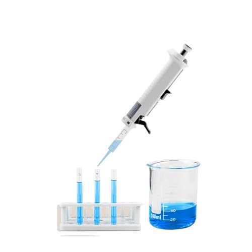 Einstellbare variable Mikropipette Pipette, kontinuierlicher Spender, 0,5 ml – 5 ml, Pipette for Kreativität, einstellbare Pipette, Laborausrüstung mit Spitze, 5 ml Einstellbare variable Mikropipette Pipette, kontinuierlicher Spender, 0,5 ml – 5 ml, Pipette for Kreativität, einstellbare Pipette, Laborausrüstung mit Spitze, 5 ml von MEIVIYA
